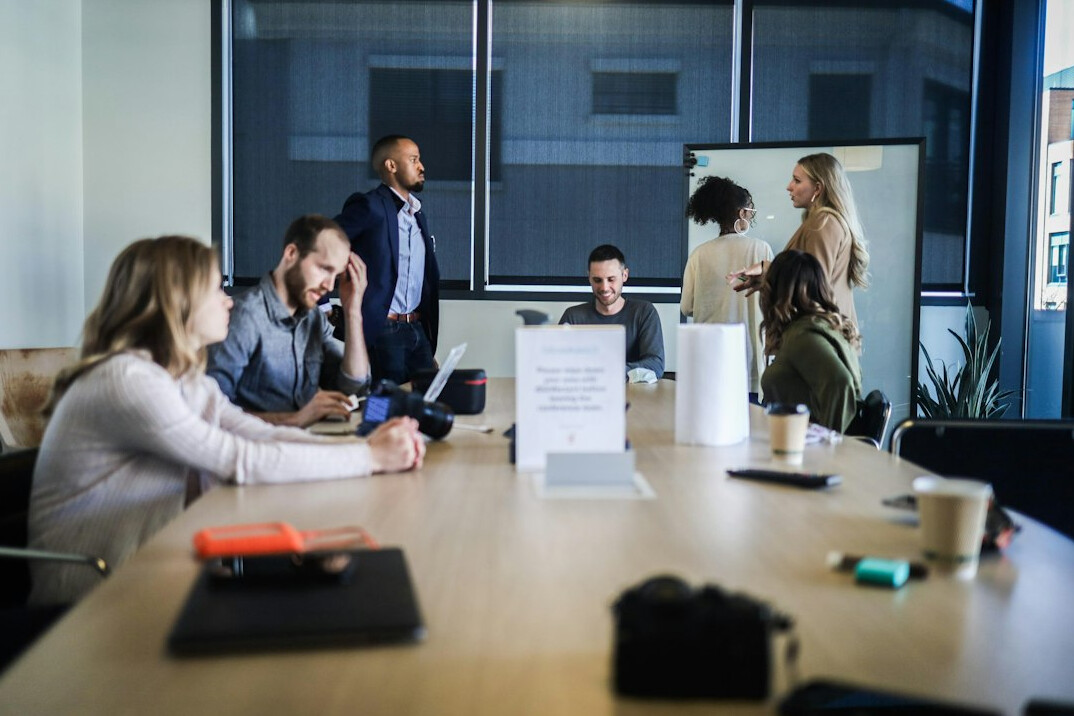 team of professionals collaborating