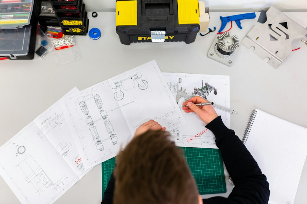 engineer at work